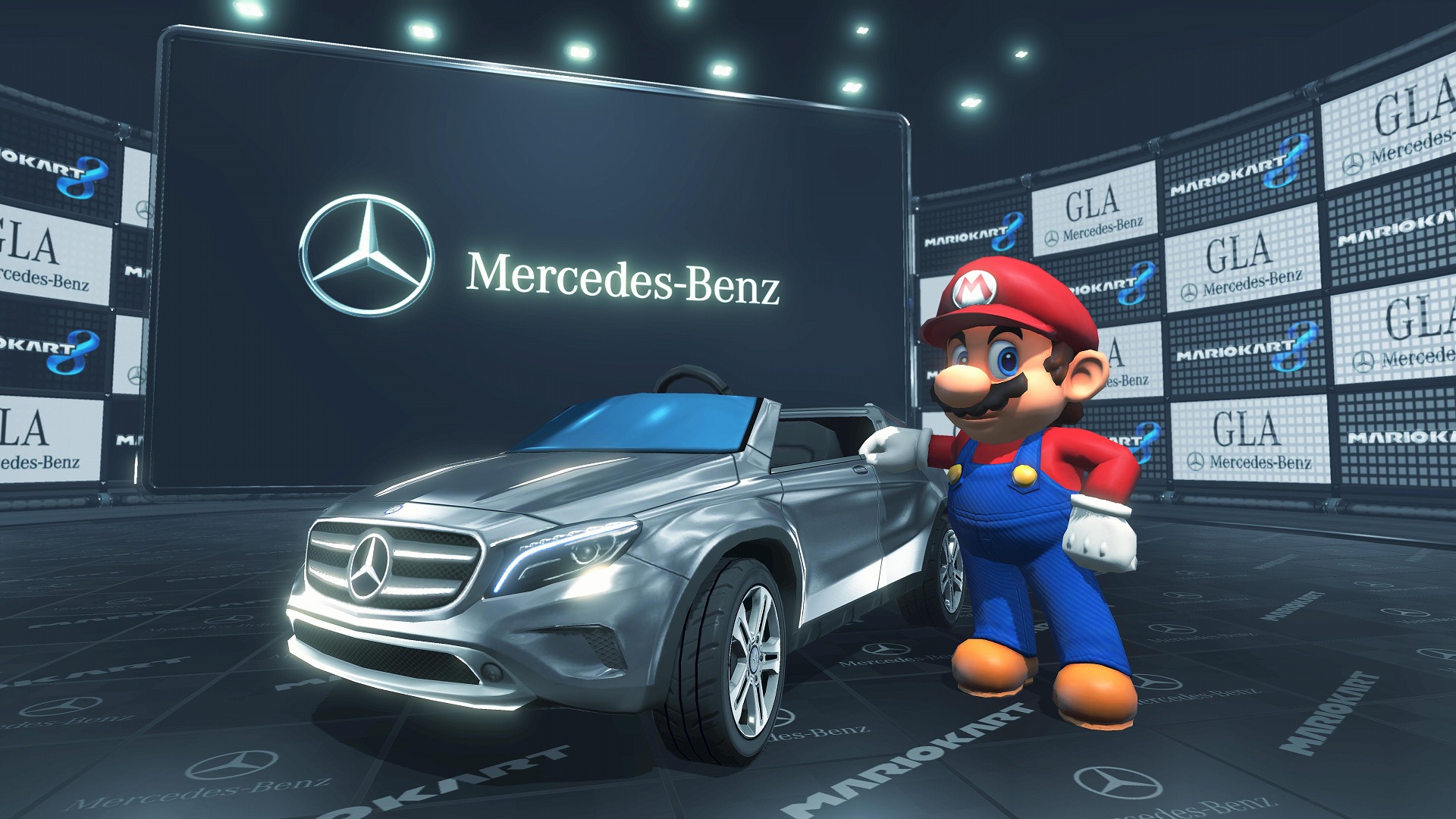 Mario Kart × Mercedes