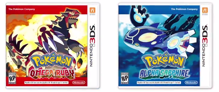 Pokémon Rubis Oméga et Pokémon Saphir Alpha sur 3DS