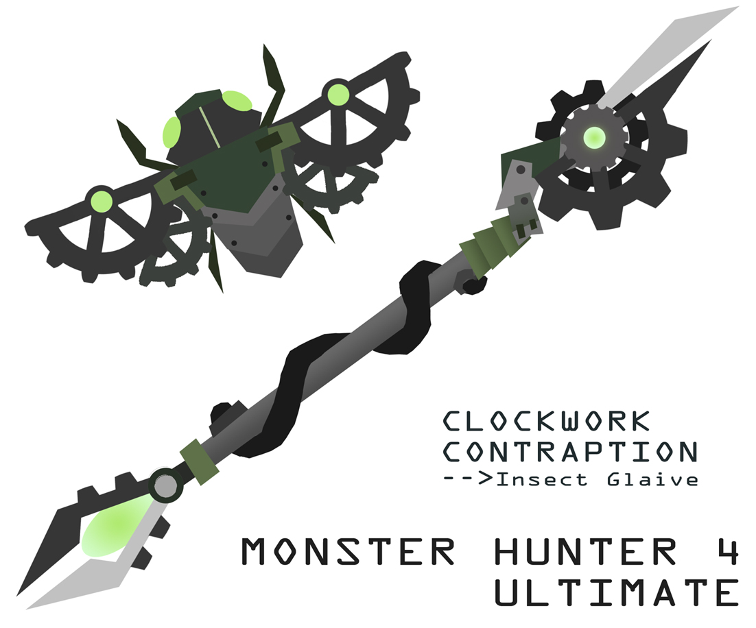 Monster Hunter 4 Ultimate dévoile sa boîte et la Clockwork Contraption