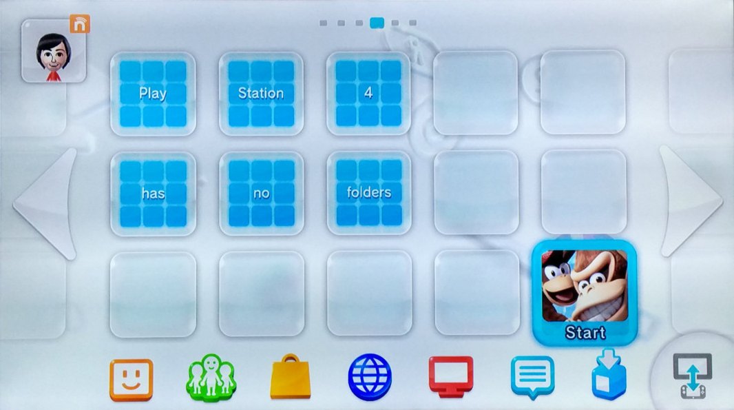 La Wii U passe en version 5.2.0