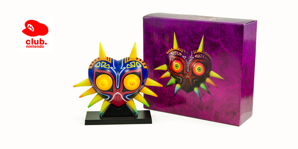 Une lampe Majora’s Mask sur le club Nintendo