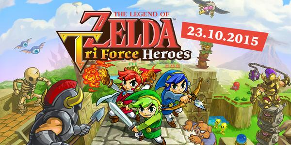 The Legend of Zelda Triforce Heroes : la date