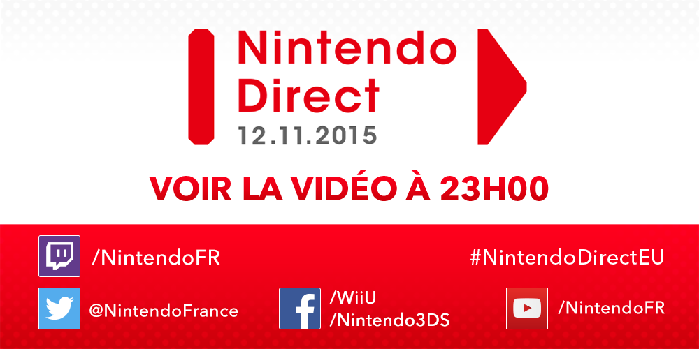 Un Nintendo Direct le 12 novembre