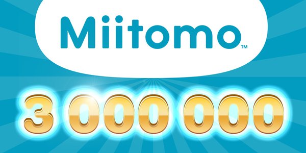 3 millions d’utilisateurs dans le monde pour Miitomo !