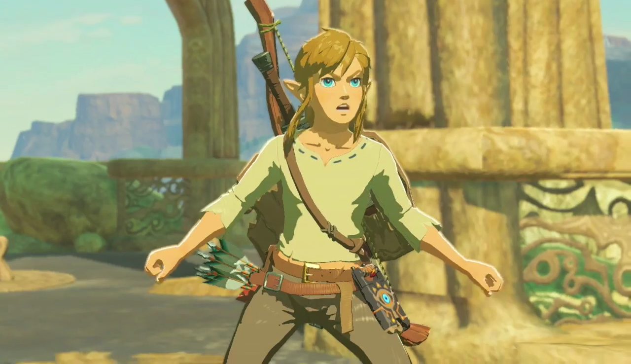 Plein d’images du trailer de Zelda : Breath of the Wild