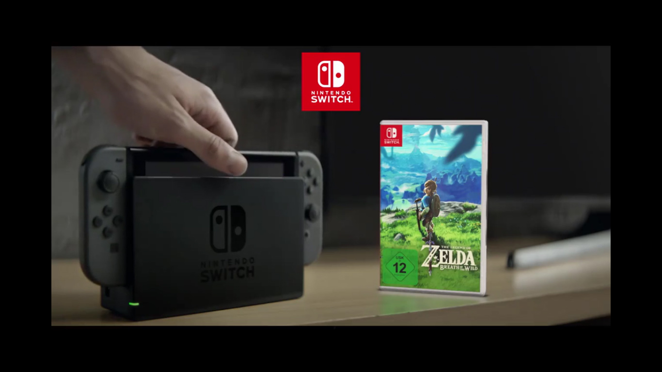 Premier spot de pub pour la Nintendo Switch